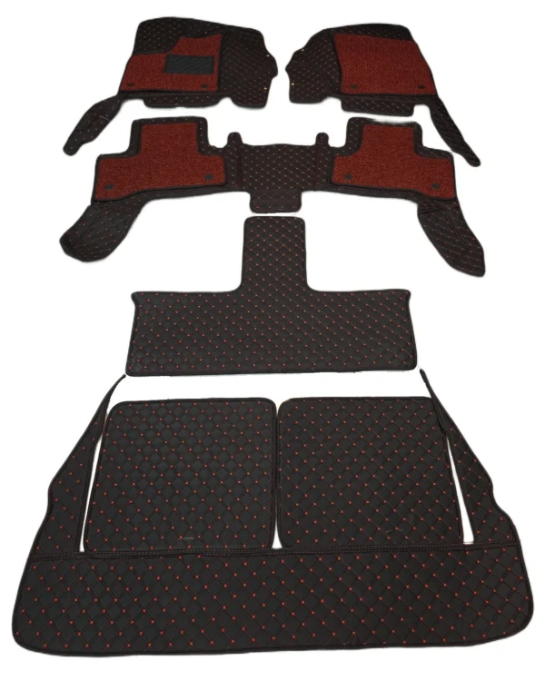 LX600 22-25 black w red w black red mats
