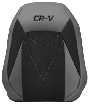 Honda CR-V Seat Covers (2023–2024) Fabric+ PVC Leather – Grey Black