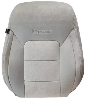 Hyundai Tucson Seat Covers (2016–2020) Custom-Fit Velvet Fabric – Dark Beige