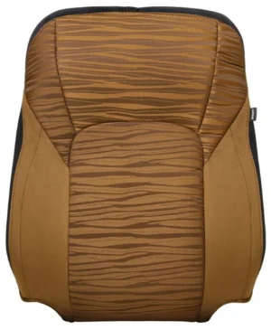 Toyota Innova Seat Covers (2016–2022) Custom-Fit Velvet Fabric – Light Brown