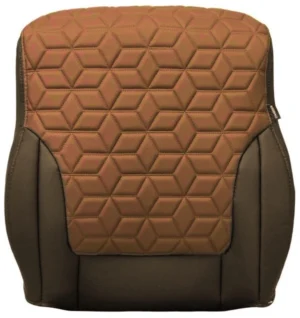 Nissan Patrol (2025) Custom-Fit PVC Leather Seat Covers – Khaki/Brown