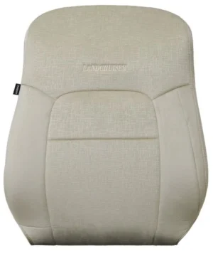Toyota Land Cruiser Seat Covers (2016–2021) Custom-Fit Velvet Fabric – Beige