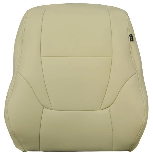 Toyota Land Cruiser Seat Covers (2022–2025) Custom-Fit PVC Leather – Light Beige