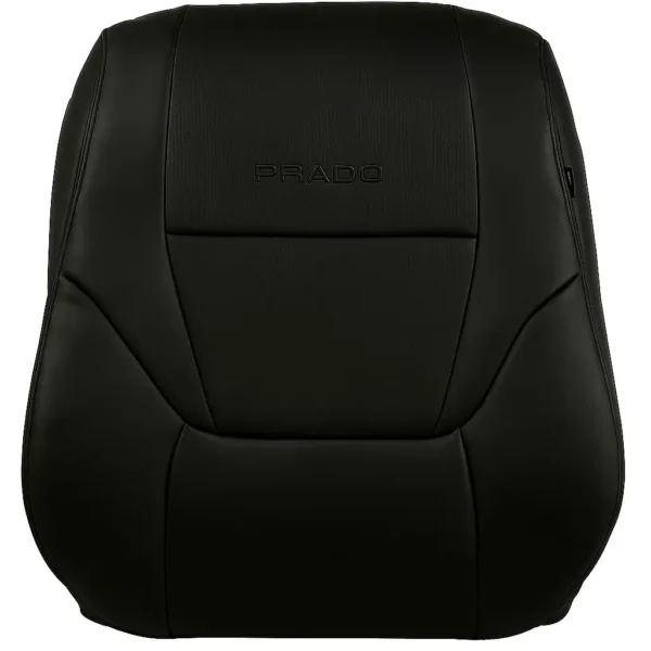 Toyota Prado (2024–2025) Custom-Fit PVC Leather Seat Covers – Black
