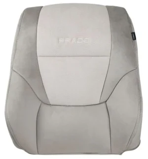 Toyota Prado Seat Covers (2024–2025) Custom-Fit Velvet Fabric – Beige